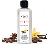MAISON BERGER - Recharge Lampe Berger Vanille Gourmet 500 ML - Liqueur de Vanille, Gousse de Vanille, Cacao - Parfum Gourmand, musqué - Anti-odeurs - Fabriqué en France