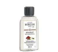 MAISON BERGER - Recharge pour Bouquet Parfumé et Diffuseur de Parfum - Diffusion Longue Durée, Douce et Continue - 200ml (Tentation Santal)