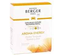 MAISON BERGER Recharges Diffuseur Voiture Aroma Energy