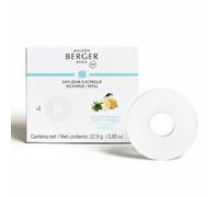 MAISON BERGER Zeste de Verveine Recharge Diffuseur Nomade, Céramique | Recharge céramique Zeste de Verveine, diffusion 6 à 8 semaines, sans fuite, pour diffuseur Nomade électrique MAISON BERGER