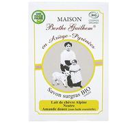 Maison Berthe Guilhem Savon Surgras Lait de Chèvre Alpine Neutre Amande Douce Bio 100 g