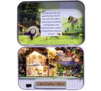 Maison Bricolage Miniature Meubles Led Boîte Théâtre Cadeaux de Noël Creative Décore BT1211 G