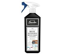 MAISON BRIOCHIN - Mousse Nettoyante Multi-Usages au Bicarbonate - Nettoie et désodorise toutes les surfaces - Certifiée Ecocert - Formule sans rinçage - Fabriquée en France - 750 ml
