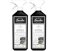 MAISON BRIOCHIN - Spray Nettoyant Spécial Appareils de Cuisson - Dissout les Graisses Cuites - - Fabriqué en France - 750ml (Lot de 2)
