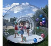 Maison Bulle en PVC De Luxe, Maison Bulle Gonflable pour Enfants, Tente Dôme Gonflable à Bulles, Adaptée Aux Festivals en Plein Air dans La Cour, 4M/13Ft