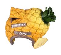 Maison Cachée d'Aquarium, Aménagement Paysager écologique, Simulation Innovante de Décoration en Résine d'Aquarium pour Aquarium (Style Ananas)