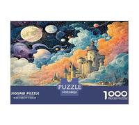 Maison Champignon Puzzle De 1000 Pièces pour Adultes Et Enfants Dès 14 Ans Jeu Cadeau Unique Qualité Supérieure Activité Familiale Parfaite Cadeau Original 38x26cm/1000pcs