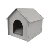 Maison Chat Extérieur,Tente Fermée Imperméable avec Tapis - Maison pour Chat Dehors,pour Le Sommeil en Hiver Animal Patio Jardin Arrière-Cour