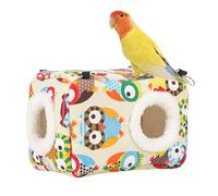 Maison chaude du perroquet Cockatiel, perroquet chaud,Cabane pour les câlins chaude et épaisse pour l'hiver. Maison pour les oiseaux | Lit lavable pour d', lit escamotable