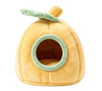 Maison chaude pour chinchilla, mignon, portable, antidérapant | Lit pour furet - Accessoire pour cage à hamster - Pour gerbille, lapin, perroquet, maison, balcon, salon, extérieur, voyage