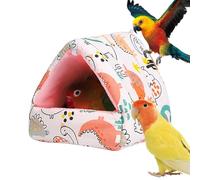 Maison chaude pour oiseaux - Tente de couchage en peluche, lit chaud pour petit oiseau | Installation facile de la cage avec réduction du stress pour inséparables, perroquets, pinsons, perruches