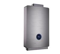 Maison Chauffe-eau Instantané Gpl/NG Douche Salle De Bain Robinet Affichage Numérique For Cottage Hôtel Cuisine Compact et résistant(LPG 2800Pa,16L Grey)