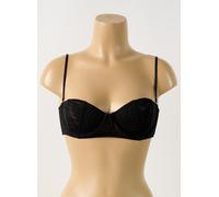 maison close lingerie femme de couleur noir 85D