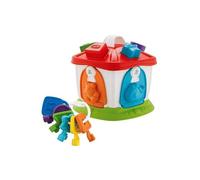 Maison Cottage des Animaux 2 en 1 Chicco - Trieur, Boite a formes bebe - Jouet d'eveil 1er age