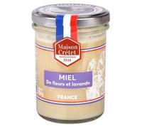 Maison Crétet-Miel de france fleurs lavande-Miel non pasteurisé-100% naturel-pot verre 250g