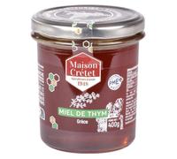 Maison Crétet-Miel de thym- récolté dans les garrigues préservées - 400g