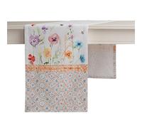 Maison d' Hermine Chemin de table 100 % coton Chemins de table décoratifs de 180 cm de long pour la maison, la cuisine, le dîner, la fête, la baby shower, le mariage, la douche nuptiale, printemps été