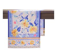 Maison d' Hermine Chemin de Table 100% Coton Simple Couche, 150 cm de Long, pour la Maison, la Cuisine, Les Repas, Les fêtes, Les Mariages, Printemps Été (Girassol, 50 cm x 150 cm)