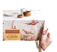 Maison d' Hermine Faisan d'automne 100% Coton Nappe de Cuisine Dîner Table Décoration Fête Mariage, fête mères Noël (Rectangle, 160cm x 220cm)