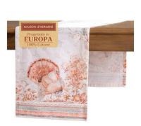 Maison d' Hermine Giving Thanks Chemin de Table 100 % Coton pour fêtes, dîners, Vacances, Cuisine, Thanksgiving/Noël (50cm x 150cm)