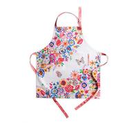 Maison d' Hermine Happy Florals Tablier d'été 100% coton avec col réglable, poche et cintre 69 x 80 cm