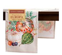 Maison d' Hermine Lumina Chemin de Table 100 % Coton pour fêtes Dîner Vacances Cuisine Thanksgiving/Noël (50cm x 150cm)