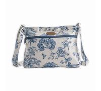 Maison d' Hermine Sac à bandoulière en toile de coton pour femme, sac à bandoulière pour voyage, sac à main, sac à bandoulière, cadeau de Pâques, 34 - Bonobo - Bleu, 12" L x 2.3" W x 9.4" H (Cross