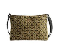 Maison d' Hermine Sac à main en coton à bandoulière réglable avec fermeture éclair et poches coulissantes, cadeaux de Pâques, 37 - Art Déco, 14.2" L x 3.9" W x 10.2" H (Hand Bag)