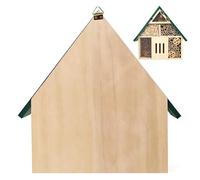 Maison d'abeille, décoration de cour résistante aux intempéries, abri de jardin, habitat de vie - pour arbre, arrière-cour, balcon, terrasse, cour, parc, ferme et forêt