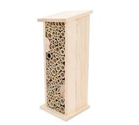 Maison d'abeille Suspendue en Bois Faite à la Main pour la Décoration Extérieure du Jardin, Matériau en Bois Massif de qualité Supérieure, Installation Facile, Décoration Unique,
