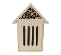 Maison d'abeilles en Bois, Maison d'abeilles de Jardin, boîte à Abeilles et Papillons en Bois Naturel, décoration de Jardin résistante et, Ruche d'abeilles pour coccinelles, Abeilles polliniz