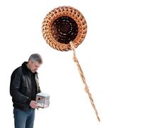 Maison d'araignée | Habitat caché en rotin pour geckos - Décoration magnétique pour crabes d'établissements, merveilles de Dieu, araignées, escargots, abri sans vertébrés