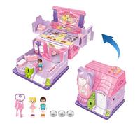 Maison de avec lumières - Ensemble de Jeu Château de Princesse, Maison de Rose à Plusieurs étages, Accessoires de Meubles Jouets | Ensemble de Jeu éducatif inspirant la créativité pour l