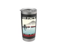 Maison De Bain Onsen Silence Is Part Of The Experience Gobelet isotherme en acier inoxydable double paroi