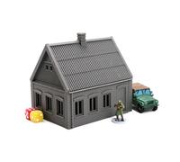 Maison de banlieue ukrainienne USH_03 - Terrain de Wargaming imprimé en 3D 28 mm/15 mm - Zona Alfa, Warfare moderne, WW3 (20 mm)