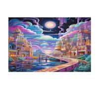 Maison de Bonbons de rêve - Puzzle en Bois Adulte 1000 P - Challenge Puzzles - Adultes Et EnfFourmis À Partir De 12 Ans （75×50cm）
