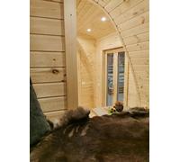Maison de camping Bureau à domicile Maison en bois Maison de vacances Maison de jardin 2-6 personnes Maison préfabriquée