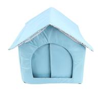 Maison de chat en plein air, résistant aux intempéries Maison pour chats Spacieuse, fermée, isolée pour l'hiver Abri pour chats Maison auto-chauffant pour