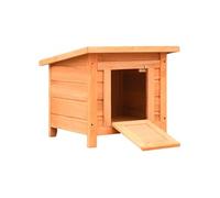 vidaXL Maison de chat / Niche pour chien en pin massif et sapin