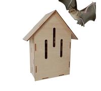 Maison de chauve-souris d'extérieur en bois pour terrasse, jardin, chauve-souris, niche, pour jardiniers, propriétaires de maison, amoureux de la nature, agriculteurs, arrière-cour, ferme, parc
