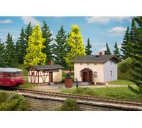 Maison De Cheminot Avec Bâtiment Latéral HO Gauge Auhagen 11457