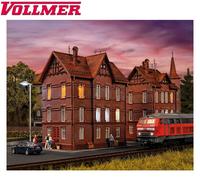 Maison de cheminot Vollmer H0 43806 avec première - NEUVE + emballage d'origine