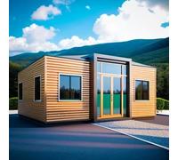 Maison de conteneur en gros extensible 3 chambres à coucher de luxe 40ft 20ft mobile pliable extensible préfabriqué Container House à vendre