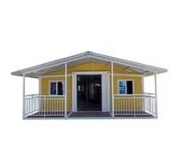 Maison de conteneur mobile pliable en acier pour petite maison, modulaire et pliable, maison de conteneur à assembler rapidement, idéale pour un hébergement temporaire et des aventures en plein air