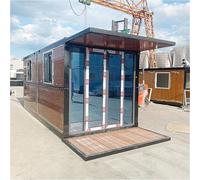 Maison de conteneur pliable orientée famille petite maison spacieuse avec 3 chambres maisons à vendre