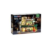 Maison de Détective à Construire INSOON - 1231 Pièces avec Lumières LED, 3 Etages Interactifs et Détails Réalistes - Jouet Créatif pour Enfants