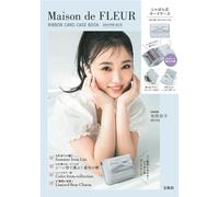 Maison de FLEUR RIBBON CARD CASE BOOK GRAYISH BLUE