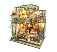 Maison de fleurs de darcy. Maquette 3d réaliste avec beaucoup.