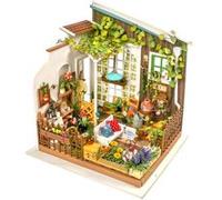 Maison de fleurs de Miller Maison miniature de bricolage Robotime DG108 Beige