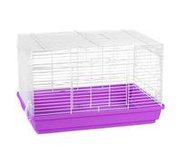 Maison De Gerbil, Habitat des Petits Animaux, Cage du Hamster, Conception Ventilée, Léger, 47x30x30cm, pour Les Refuges pour Animaux